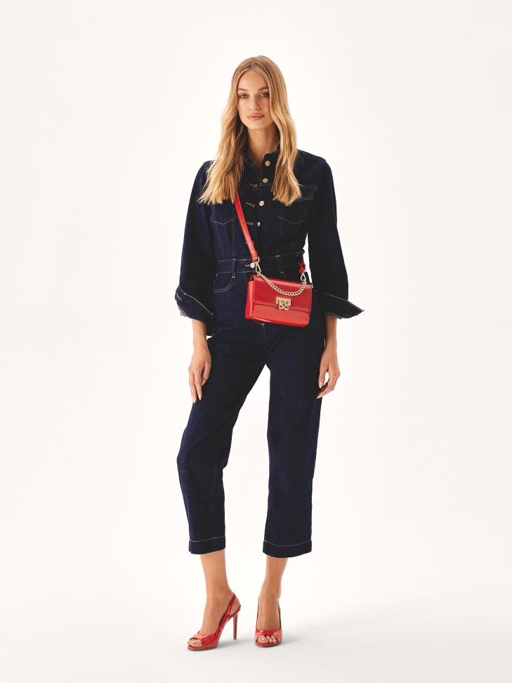 Bolso pequeño rojo con bandolera FREEMA