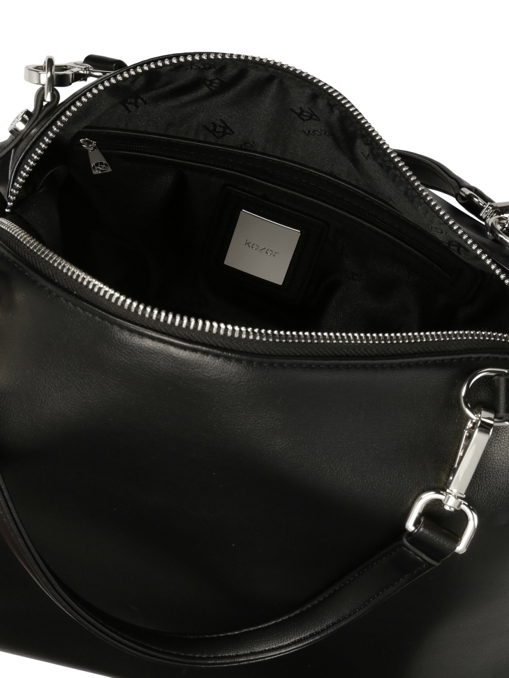 Bolso informal de piel suave y gran capacidad KEELIN