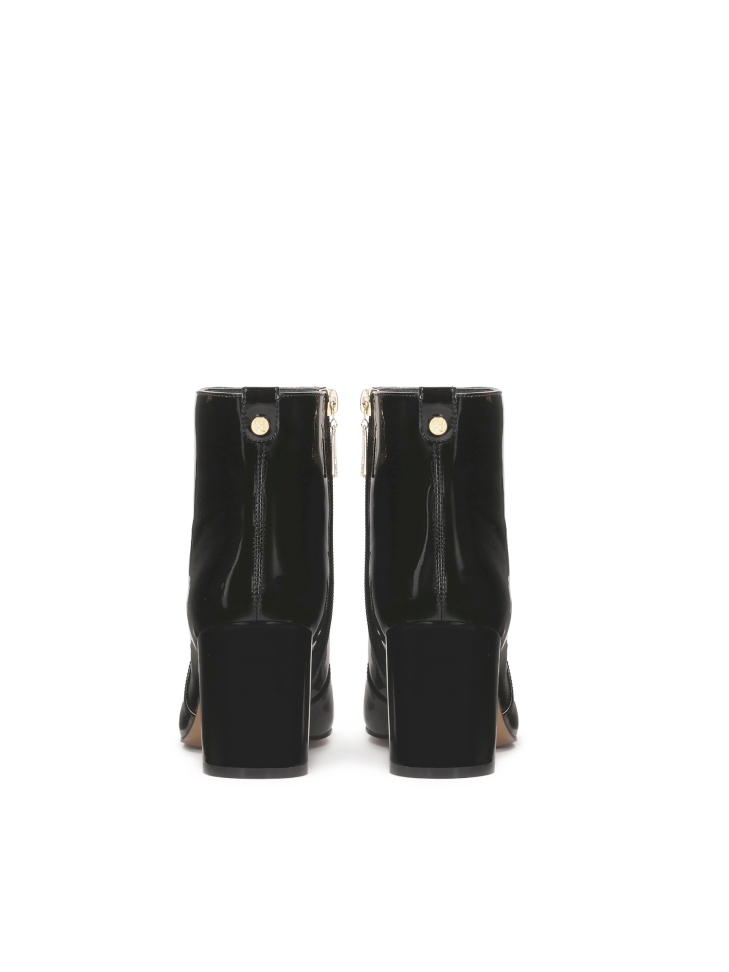 Botas de charol con puntera truncada alargada LIMARI