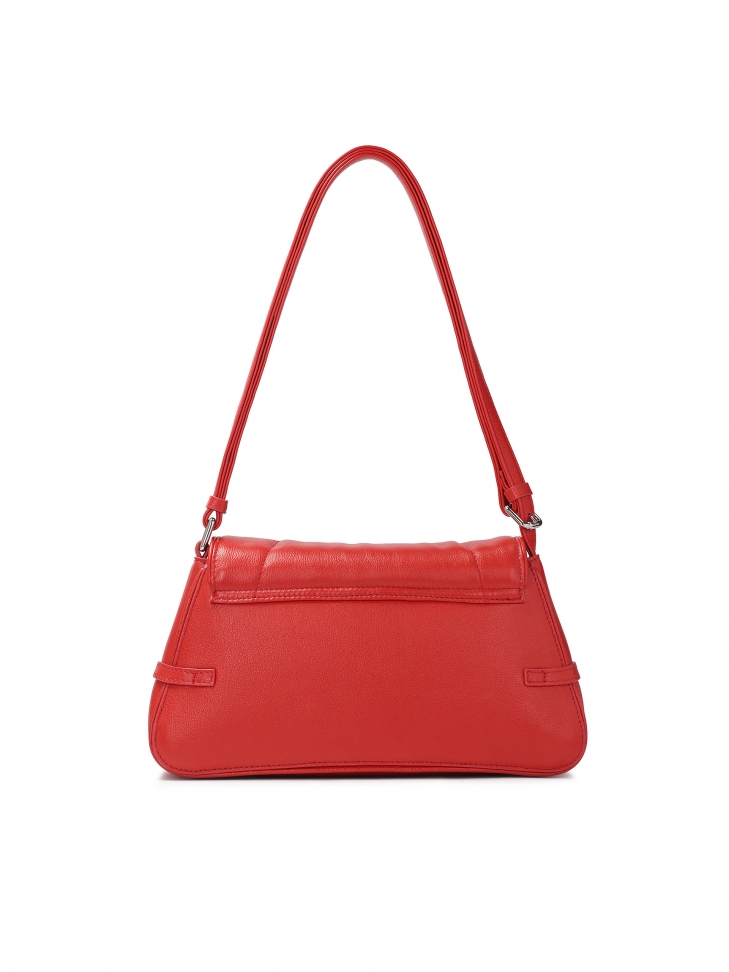 Bolso rojo con una forma única KS LUNE