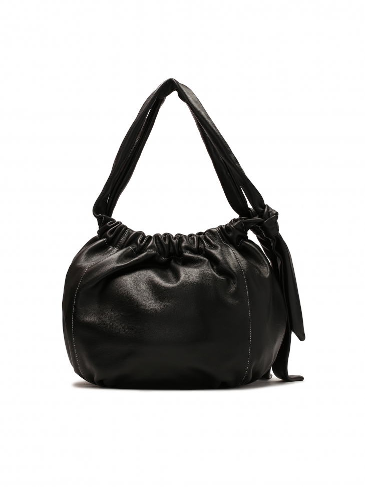 Bolsa negra de piel suave KS NOEMIE