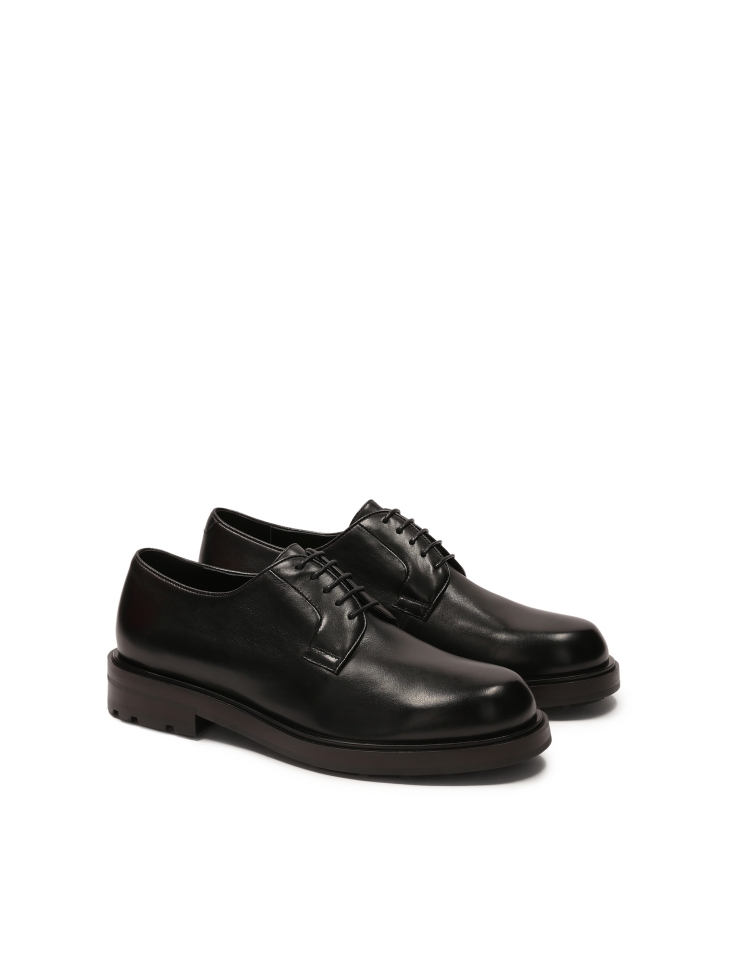 Zapatos derby casual negros HENRYST
