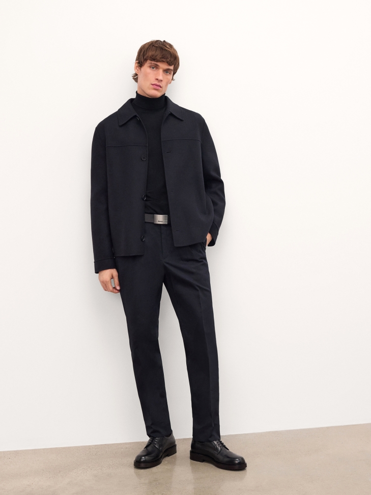 Zapatos derby casual negros HENRYST