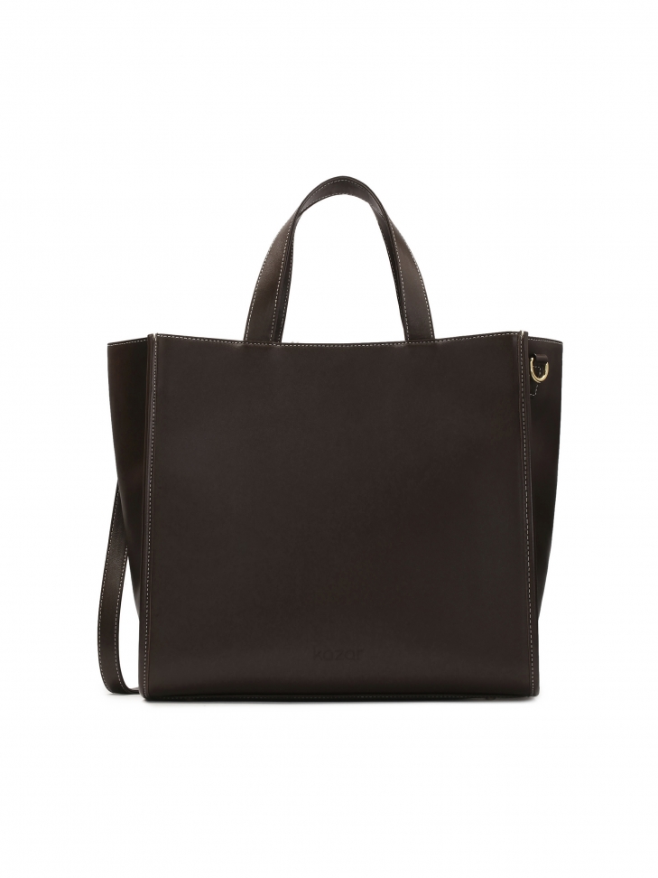 Bolso minimalista marrón  DEBI