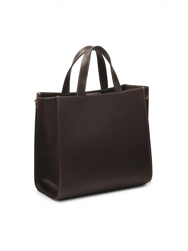 Bolso minimalista marrón  DEBI