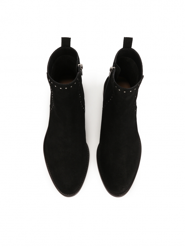 Botas de ante con suela plana  INCA