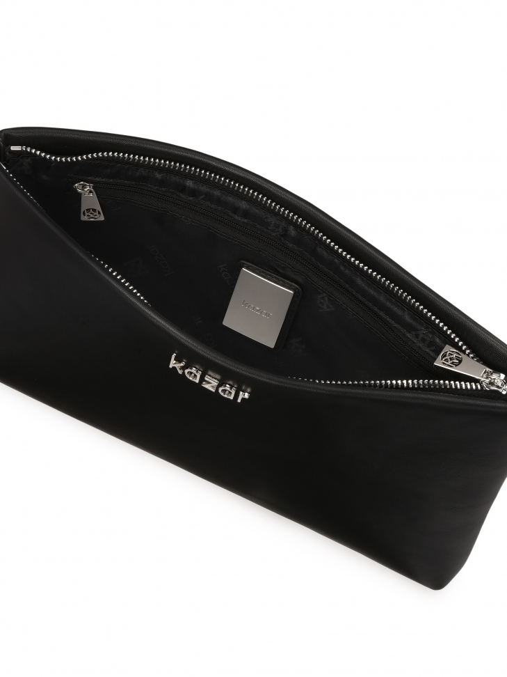 Bolso de mano minimalista negro  ZUZA