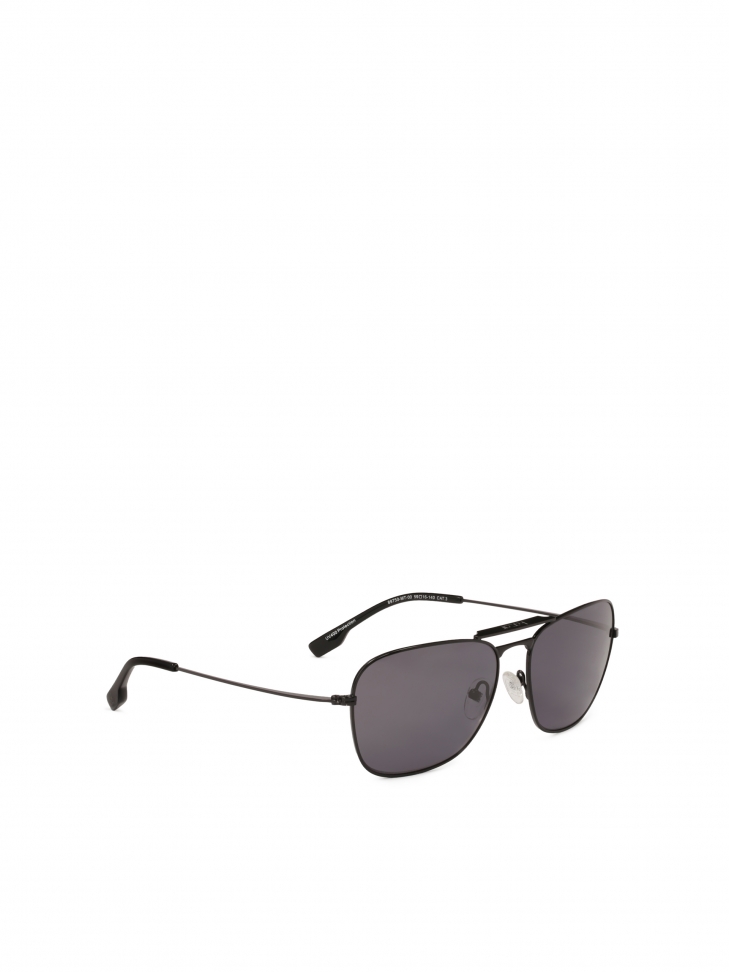 Gafas de sol negras con montura metálica MABEL