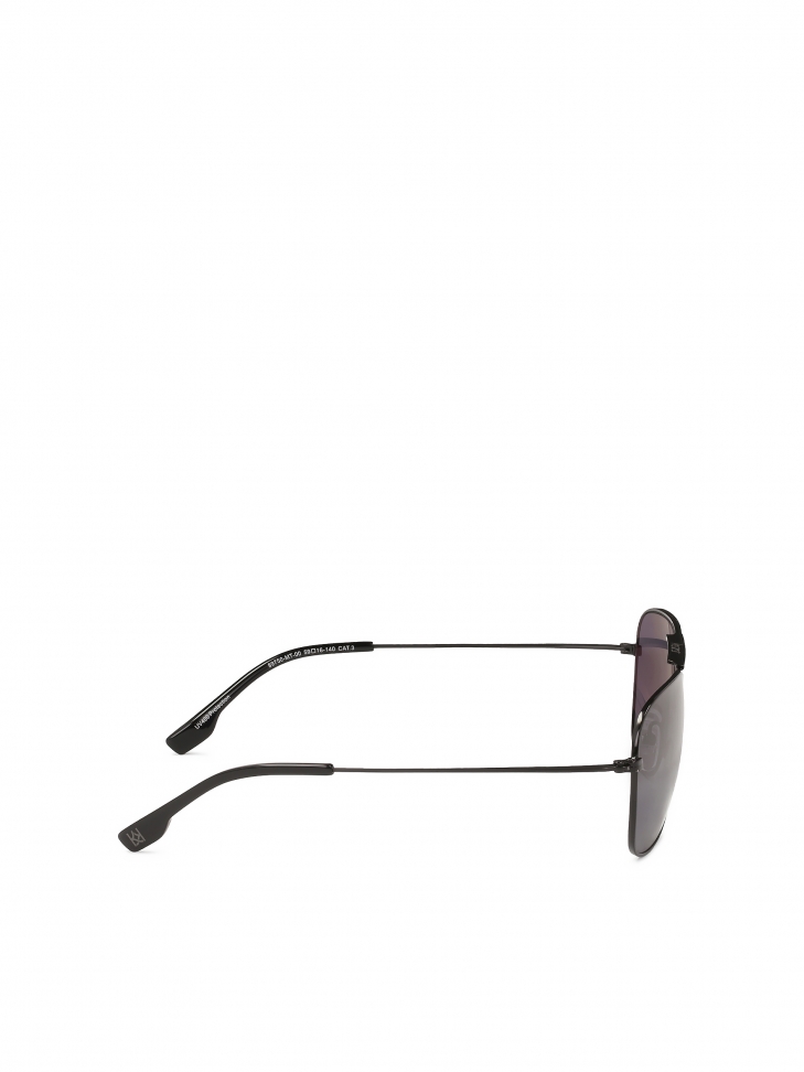 Gafas de sol negras con montura metálica MABEL