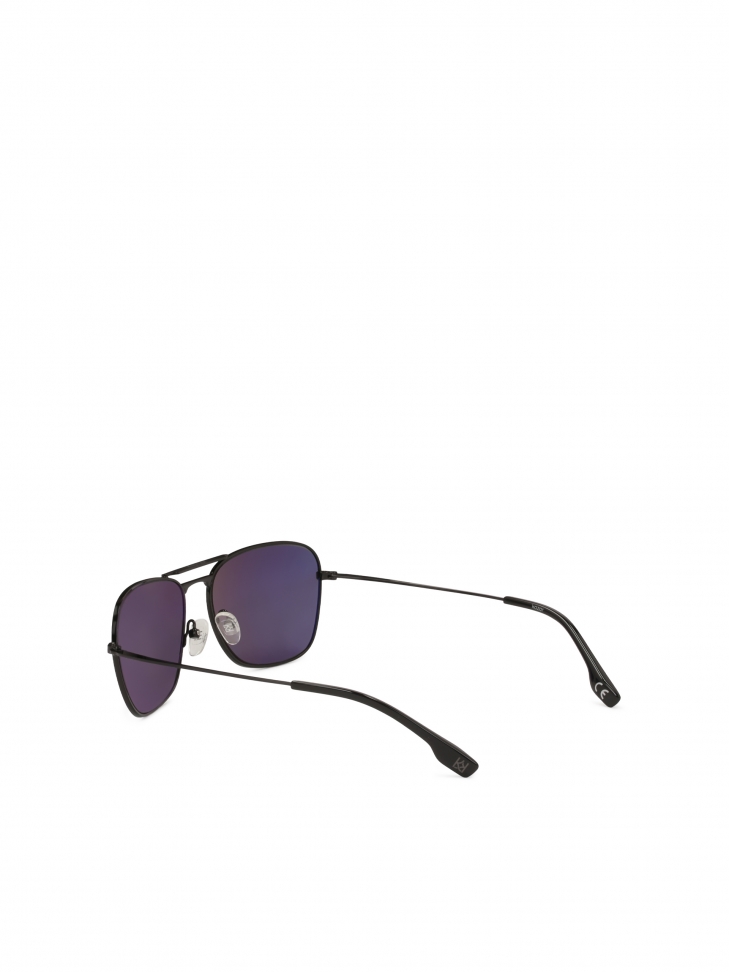 Gafas de sol negras con montura metálica MABEL