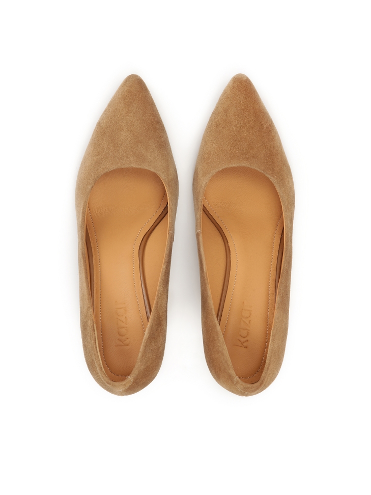 Bombas de ante con tacón BETINA