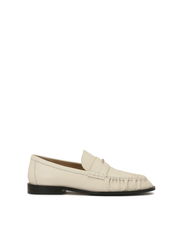Mocasines beige con un pliegue en la nariz KS OLZA
