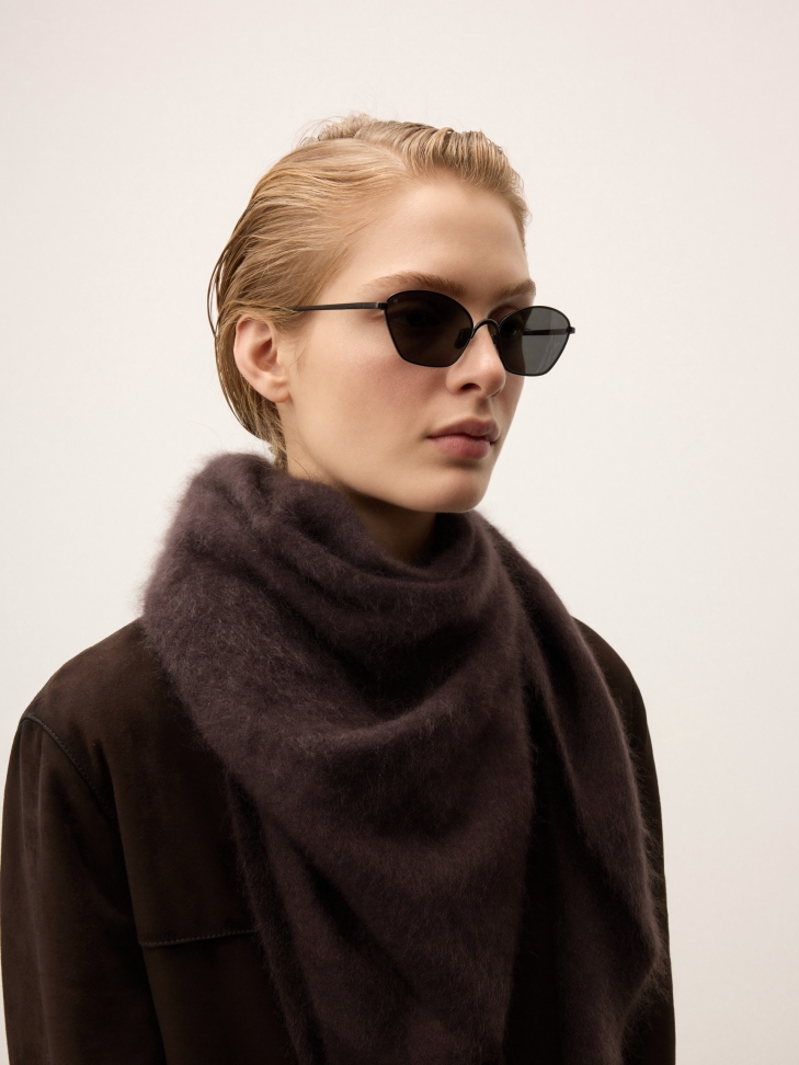 Gafas de sol negras con montura metálica KS CHARLINE