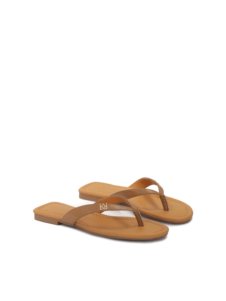 Chanclas marrones SUN