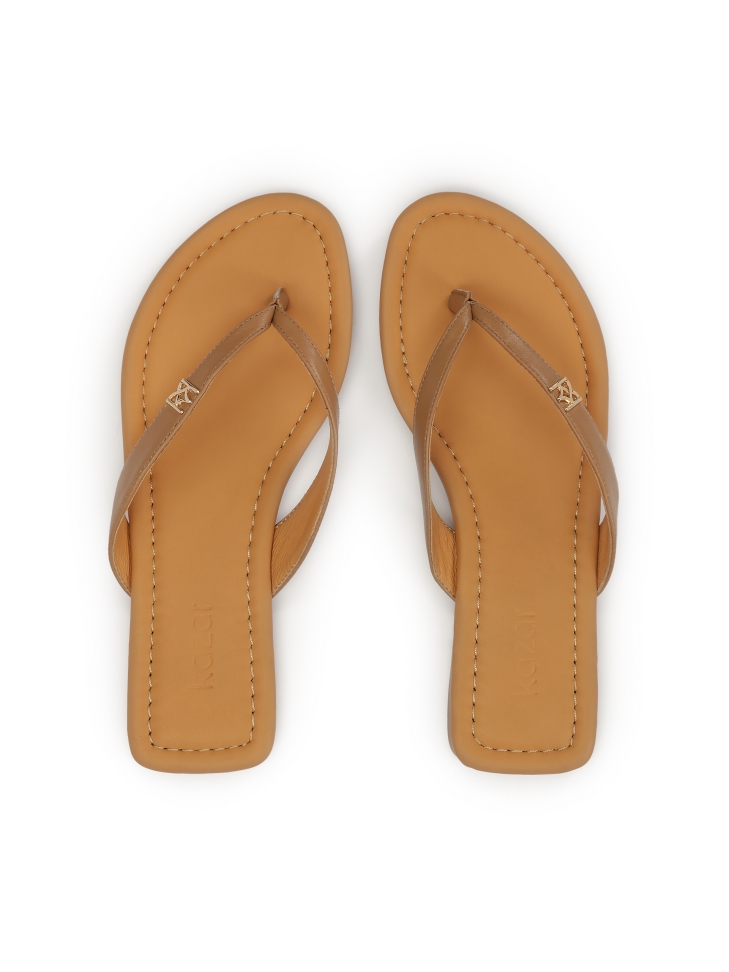 Chanclas marrones SUN