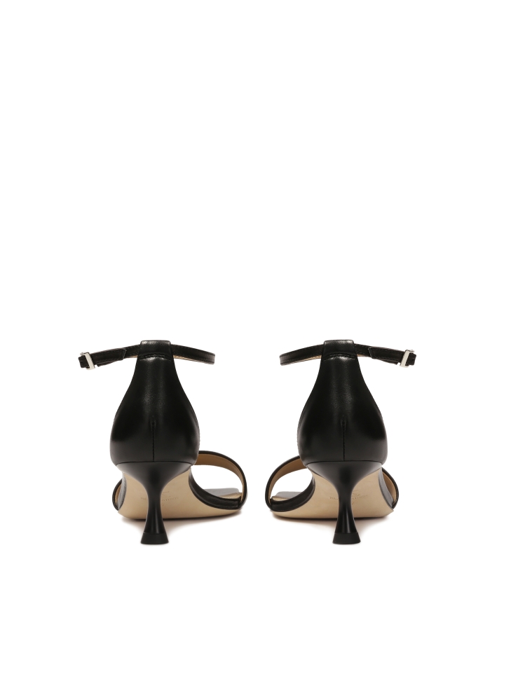 Sandalias negras con tacón KS JAVELIN
