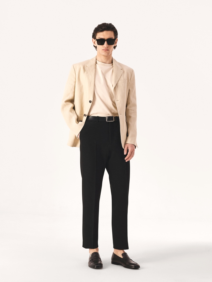 Mocasines de piel marrón oscuro DORIANO