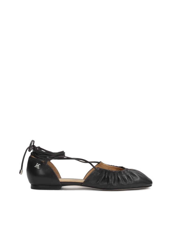 Bailarinas negras con empeine abierto KS SOLEIL