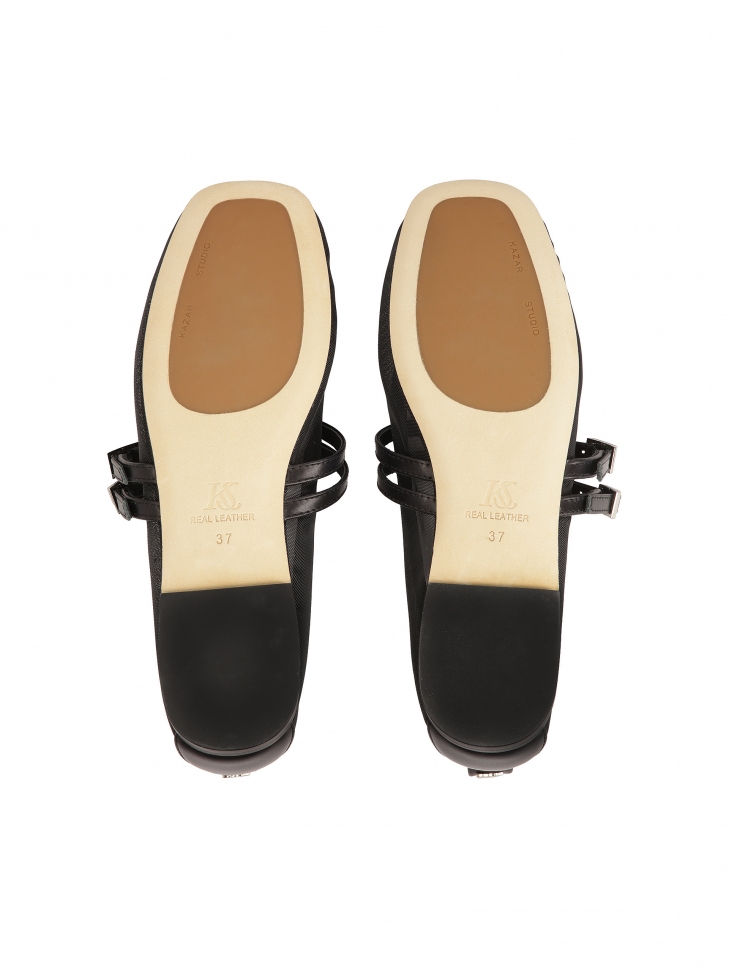 Bailarinas de malla con dos tirantes  KS AVRIL