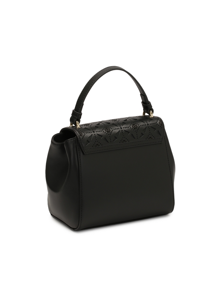 Bolso con decoración calada en la solapa KRISTENA