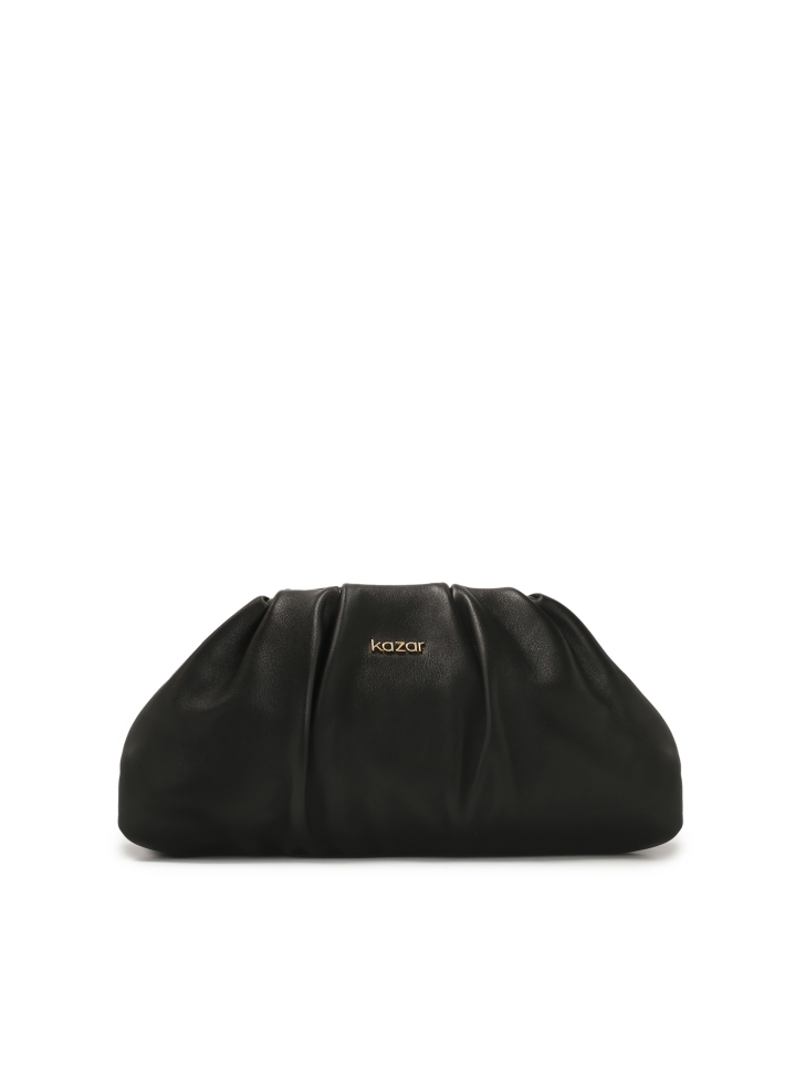 Bolso negro arrugado GLOW