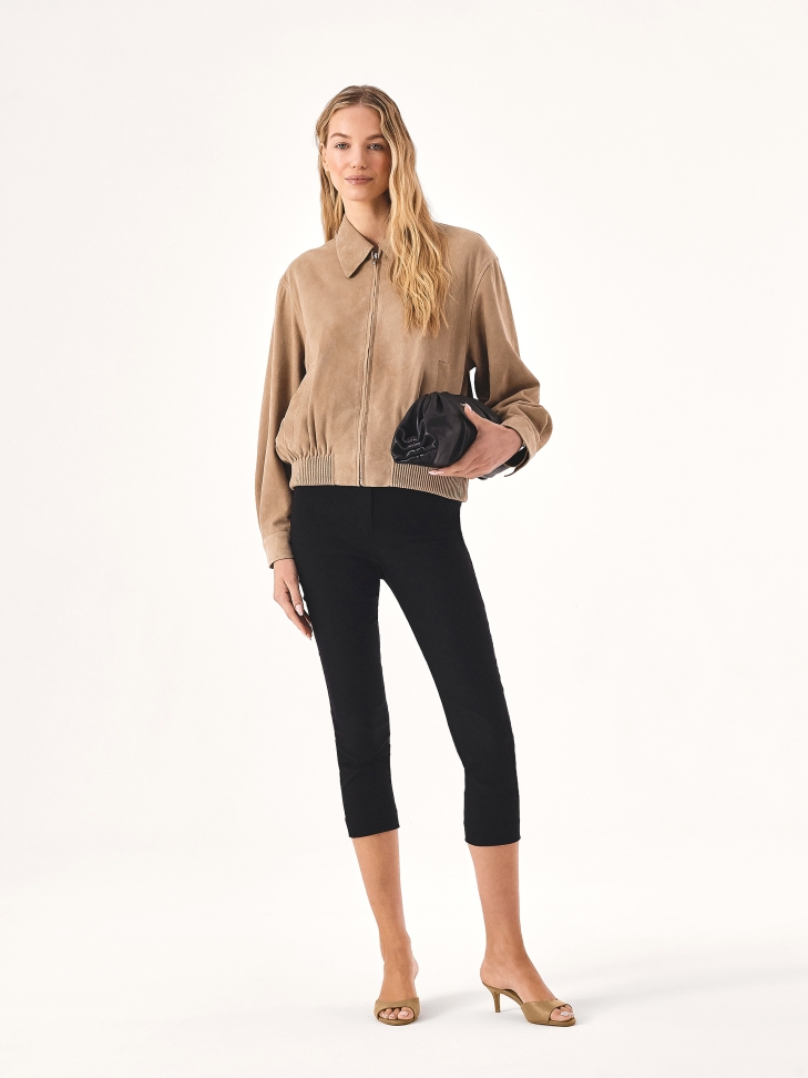 Bolso negro arrugado GLOW