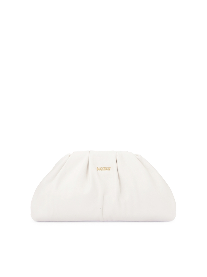 Bolso de piel blanco GLOW