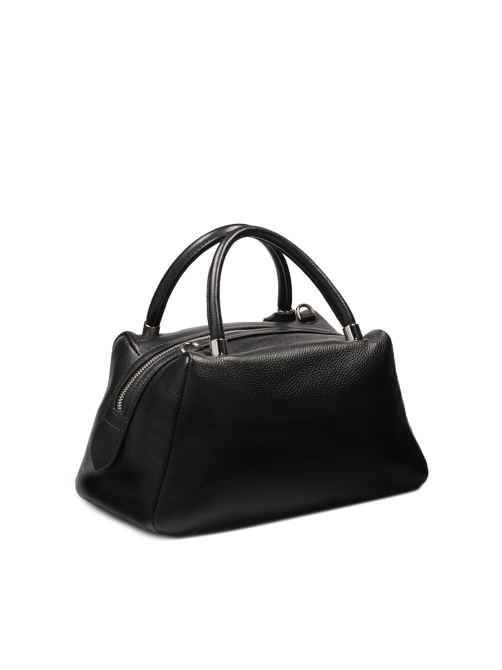 Bolso de piel suave con asas y correa WENNY