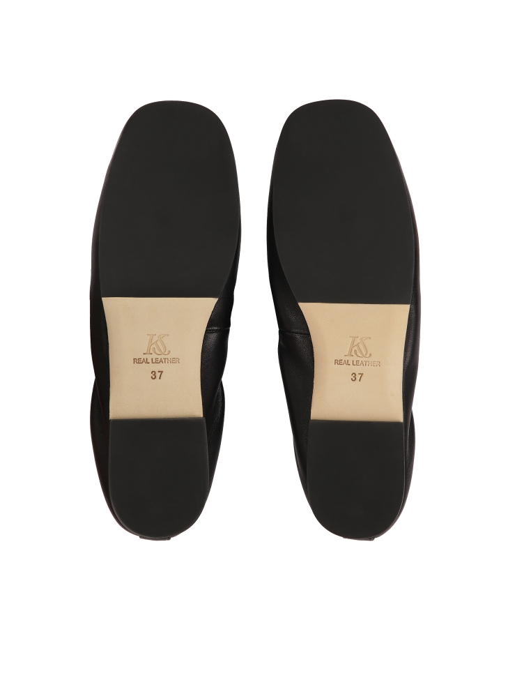 Bailarinas negras con tira elástica  KS AVRIL