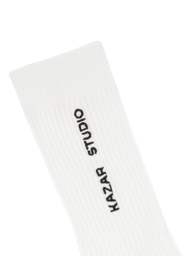 Calcetines blancos de canalé  KS LUCIENNE