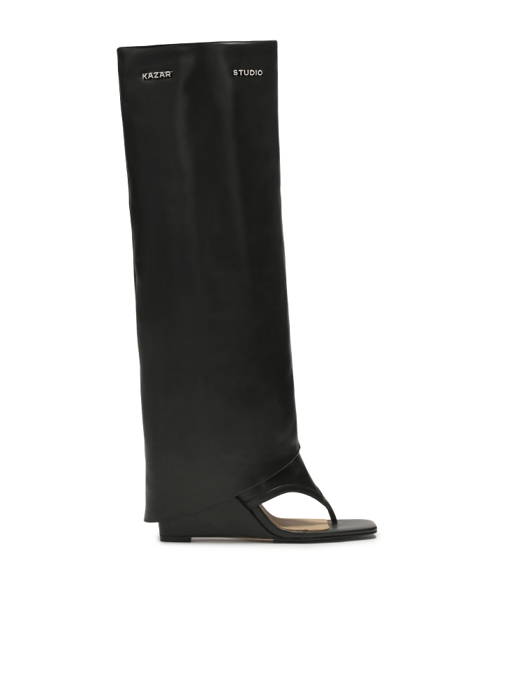 Sandalias sobre plataforma con pala larga vuelta  KS EDITH