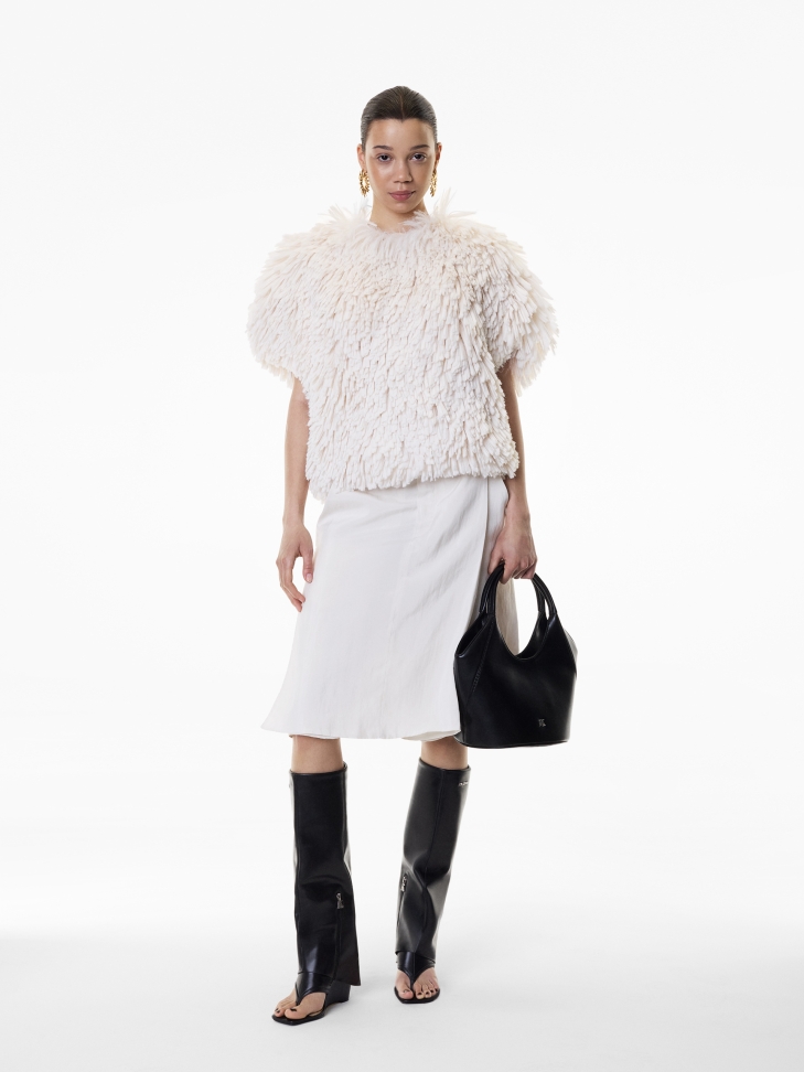 Sandalias sobre plataforma con pala larga vuelta  KS EDITH