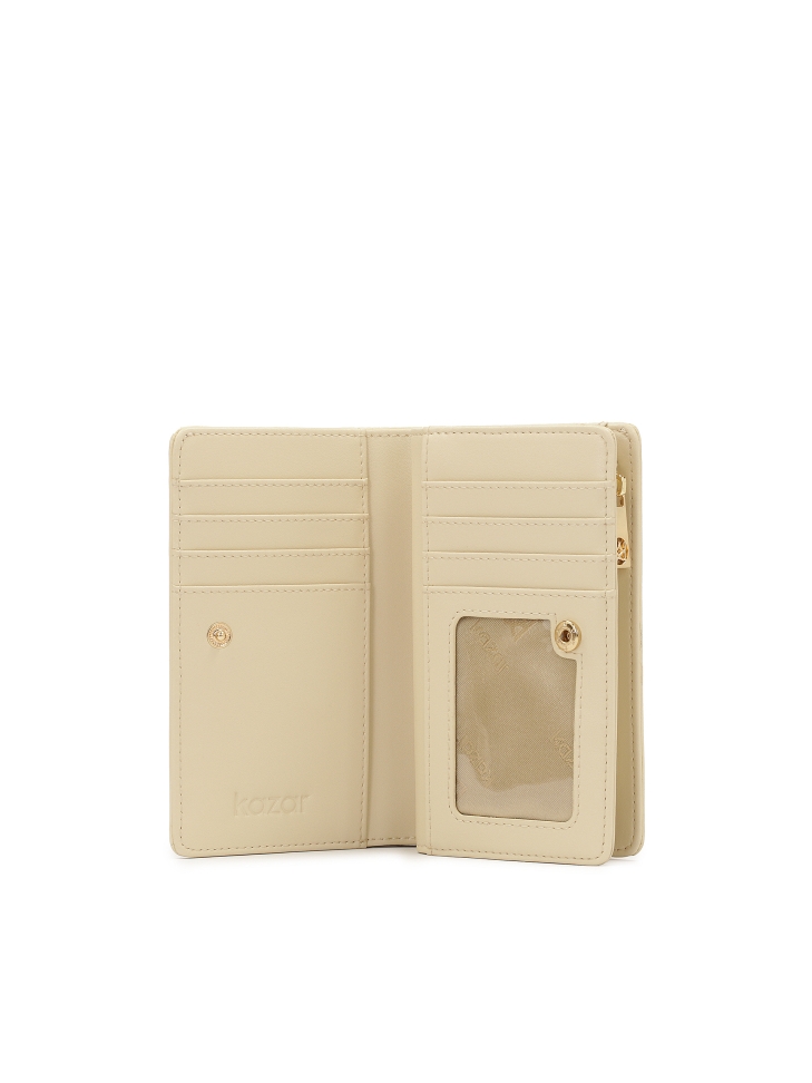 Cartera de piel con decoración calada ADORIA