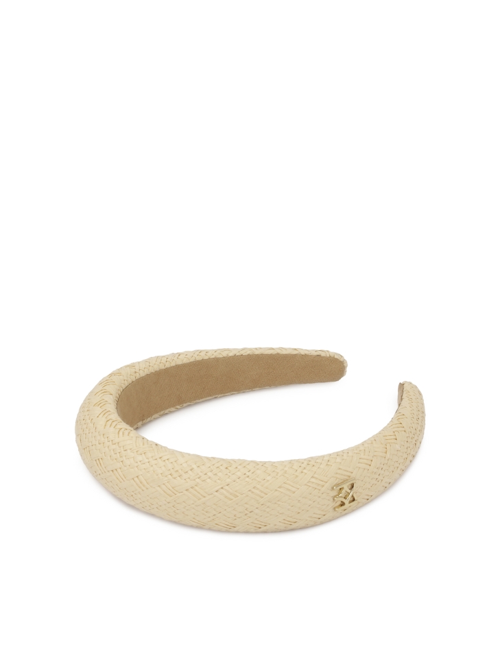 Diadema de paja MELIKA
