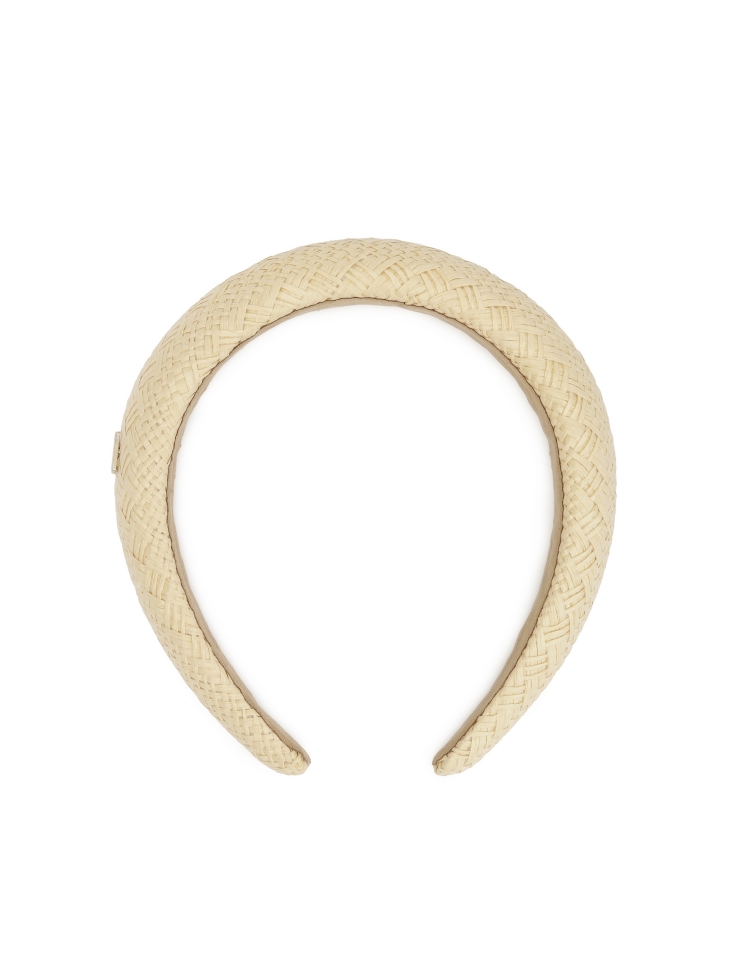 Diadema de paja MELIKA
