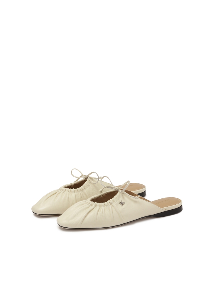 Toboganes crema con parte superior atada  KS LUCITA