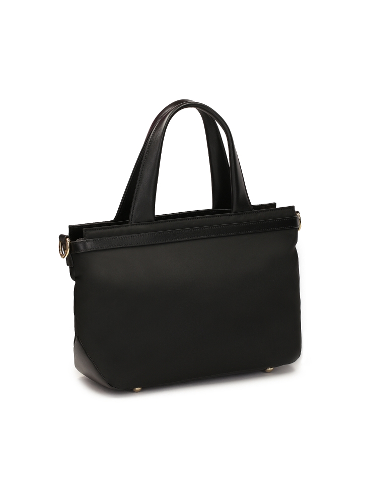 Bolso y bandolera de tela JANELLE