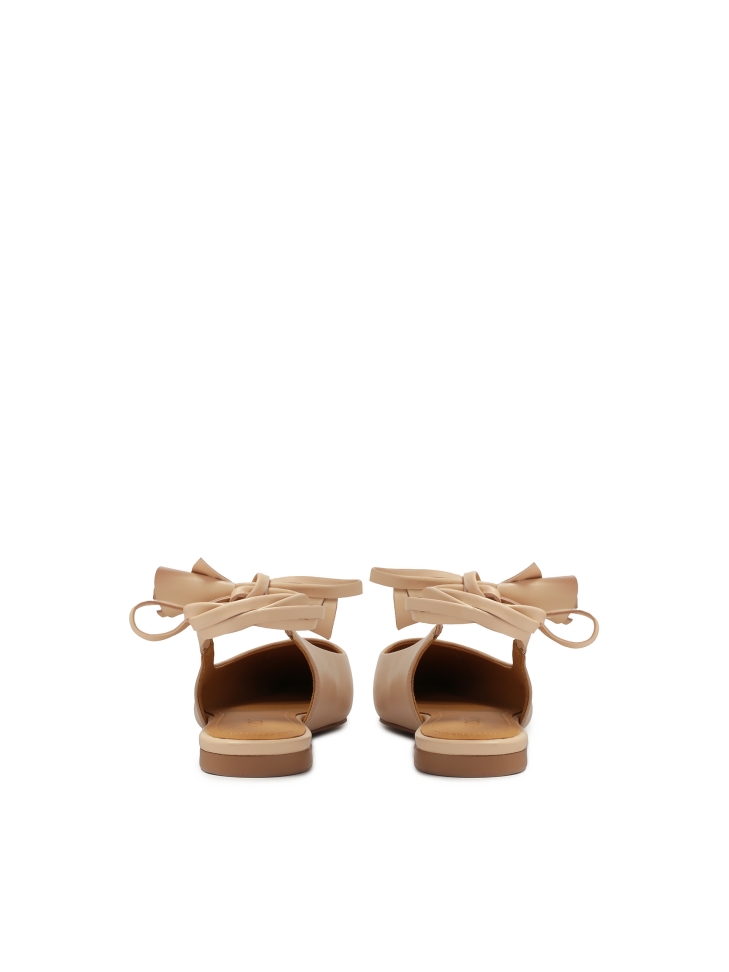 Bailarinas planas con lazo SELINE