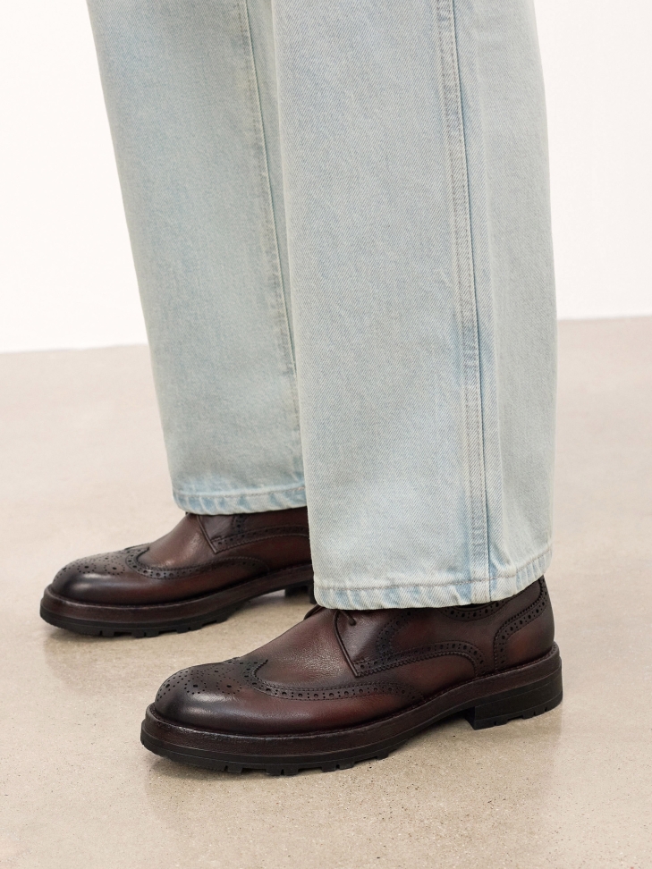 Zapatos casual de piel con adornos PAVELLI