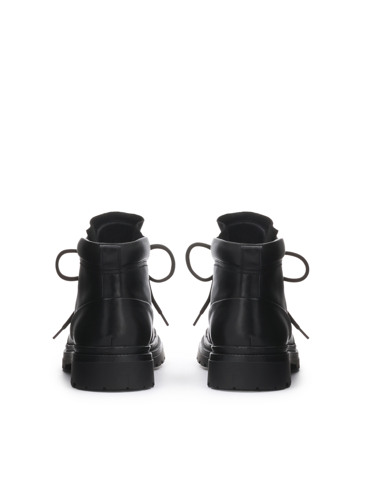 Botas negras de cuero natural para hombre MARIANNO