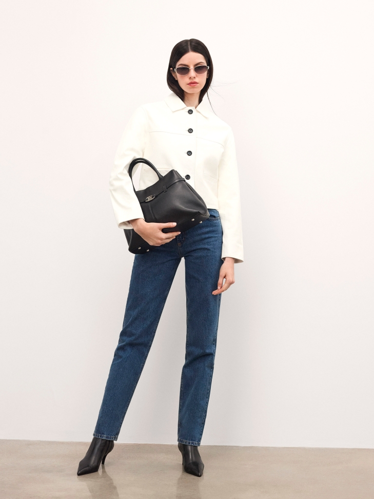 Elegante bolso de piel  CATE