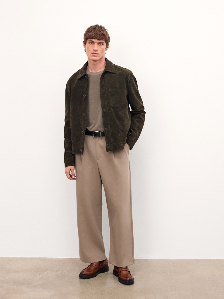 Mocasines marrones de suela gruesa CAMILIO