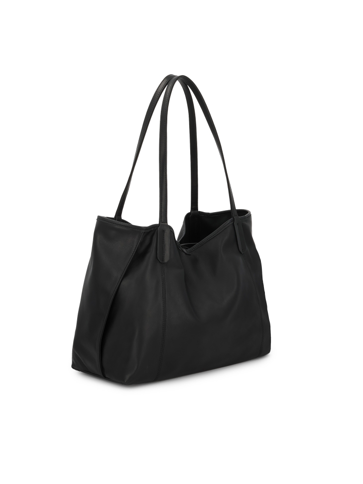 Bolso de piel con bolsillo extraíble ADENI