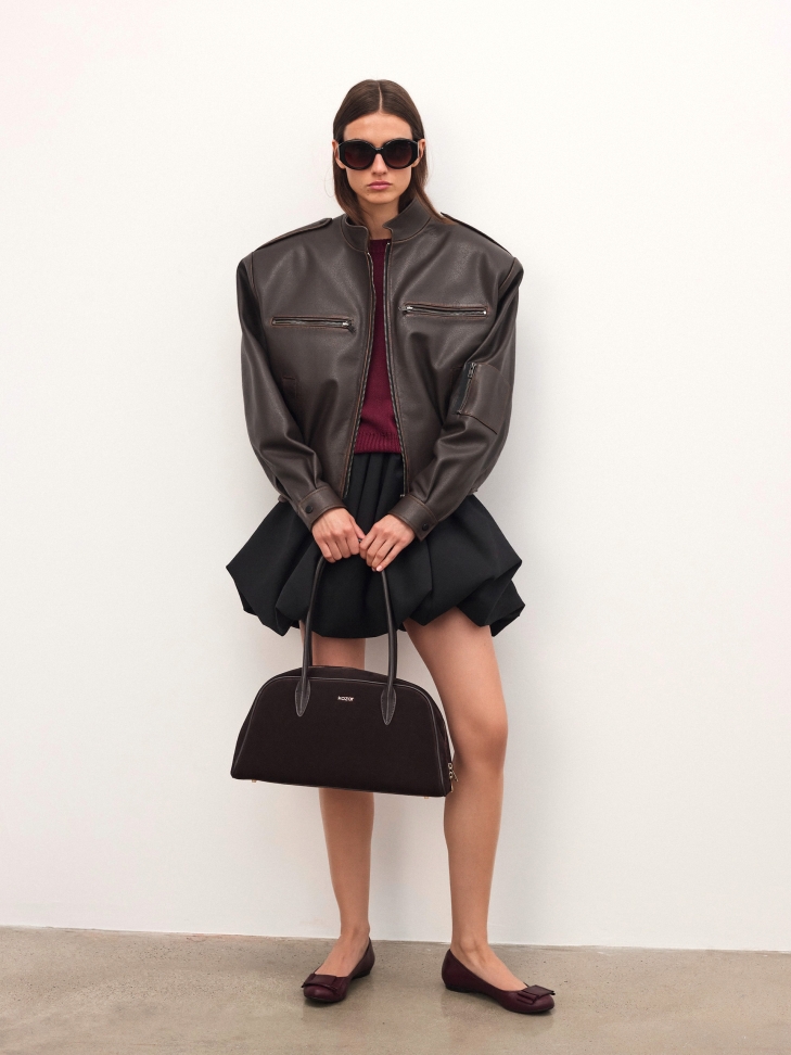 Bolso de ante marrón KYLE