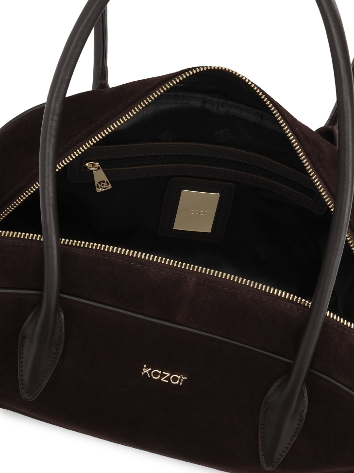 Bolso de ante marrón KYLE