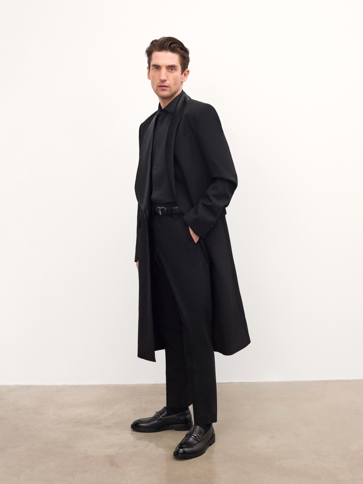 Elegantes mocasines de piel con hebilla TIMONES