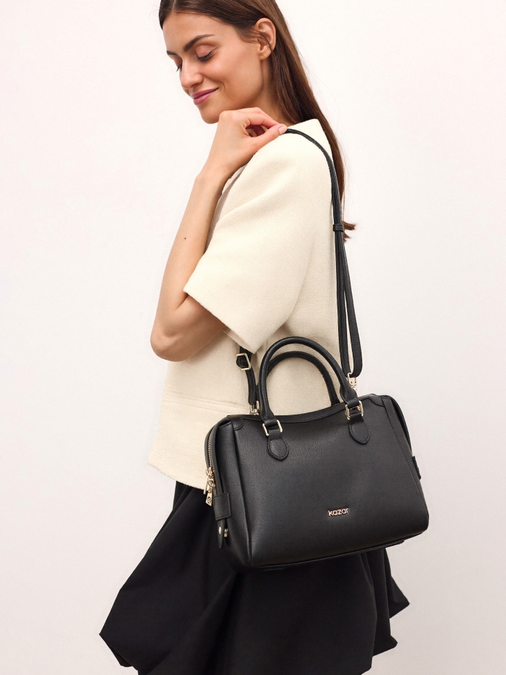 Elegante bolso de mano con asas y correa RYLEE