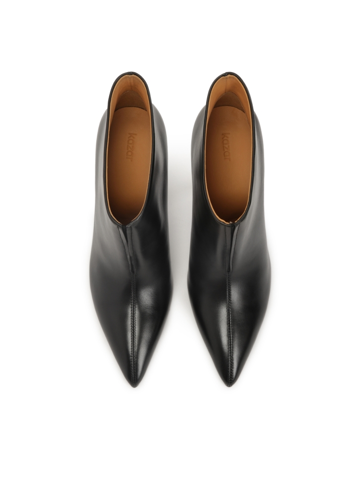 Botas negras de tacón de aguja MANTIDA