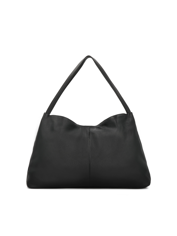 Bolso trapecio negro con bandolera KS LIVJA