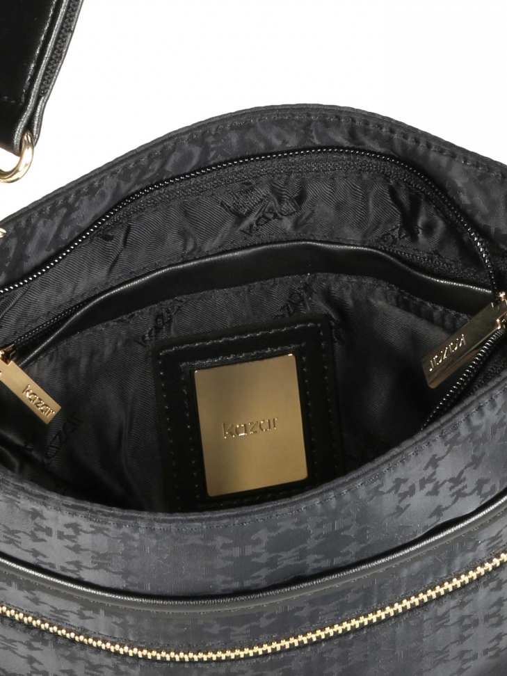 Bandolera negra de señora MAYA